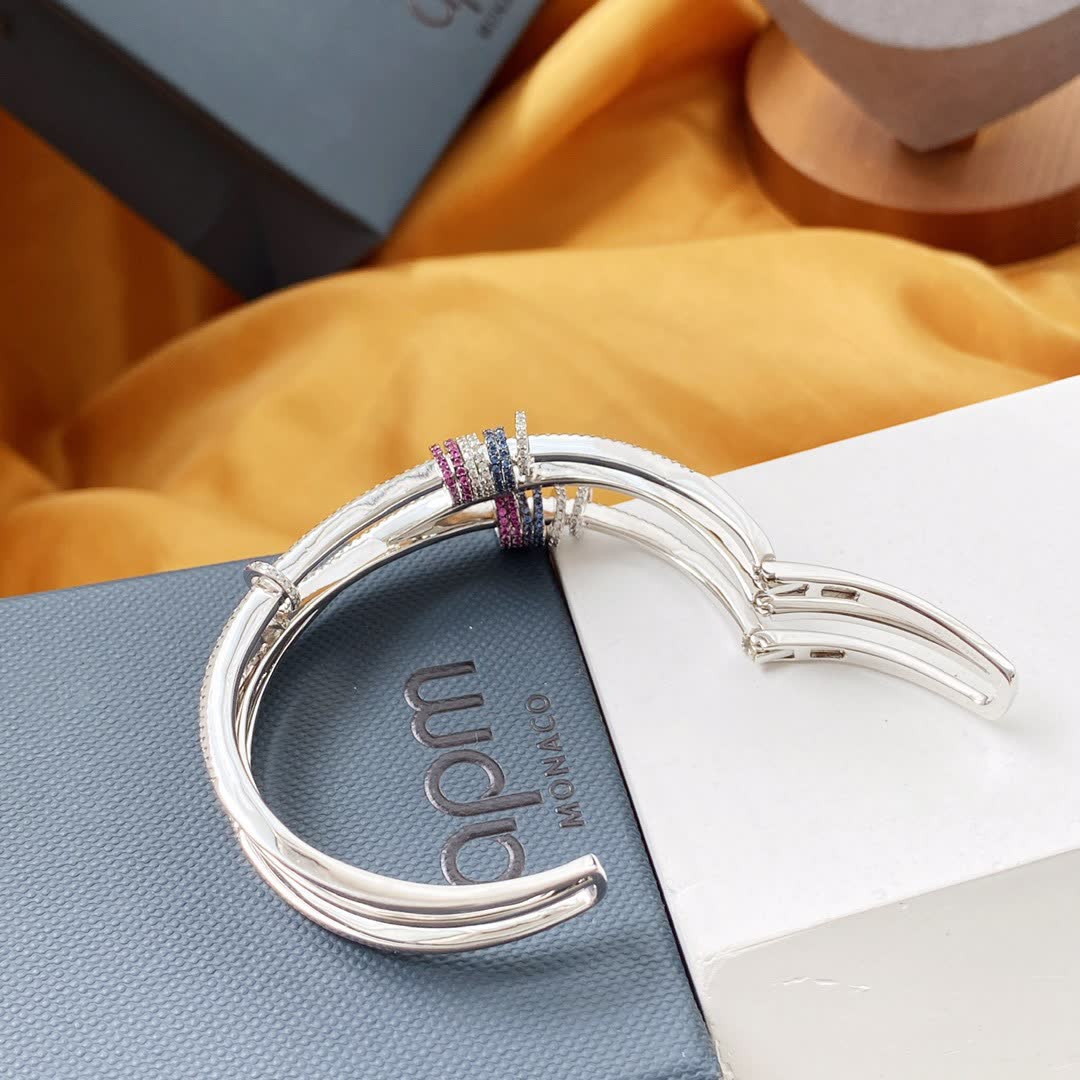 APM Monaco Happy Diamonds Bangle Bracelet